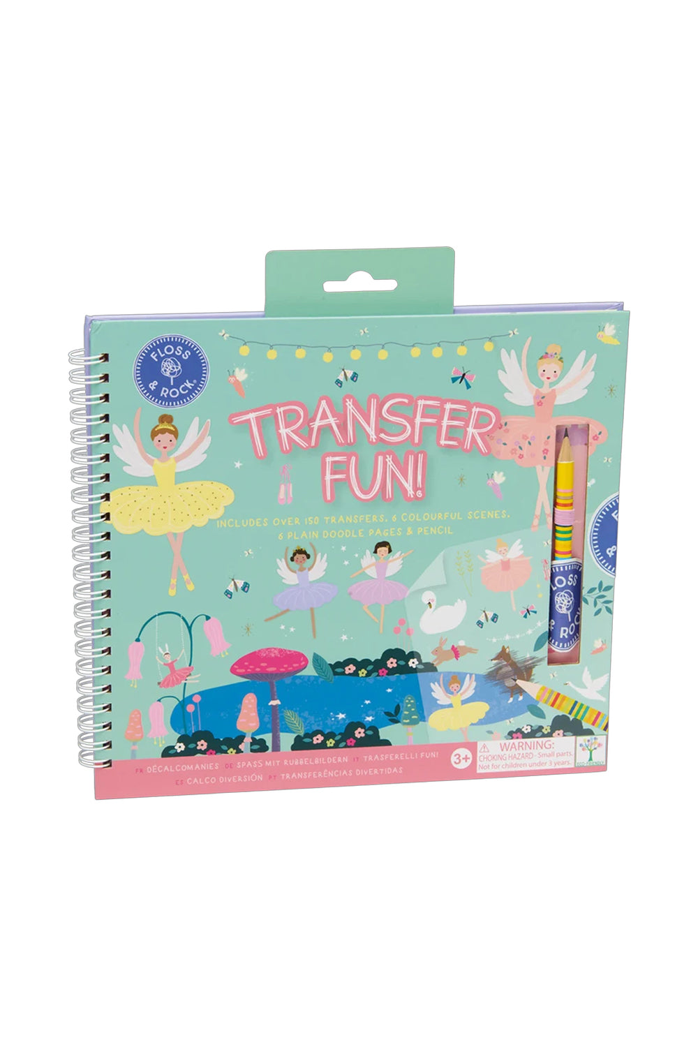 Floss & Rock Ballerina Transfer Activity Set