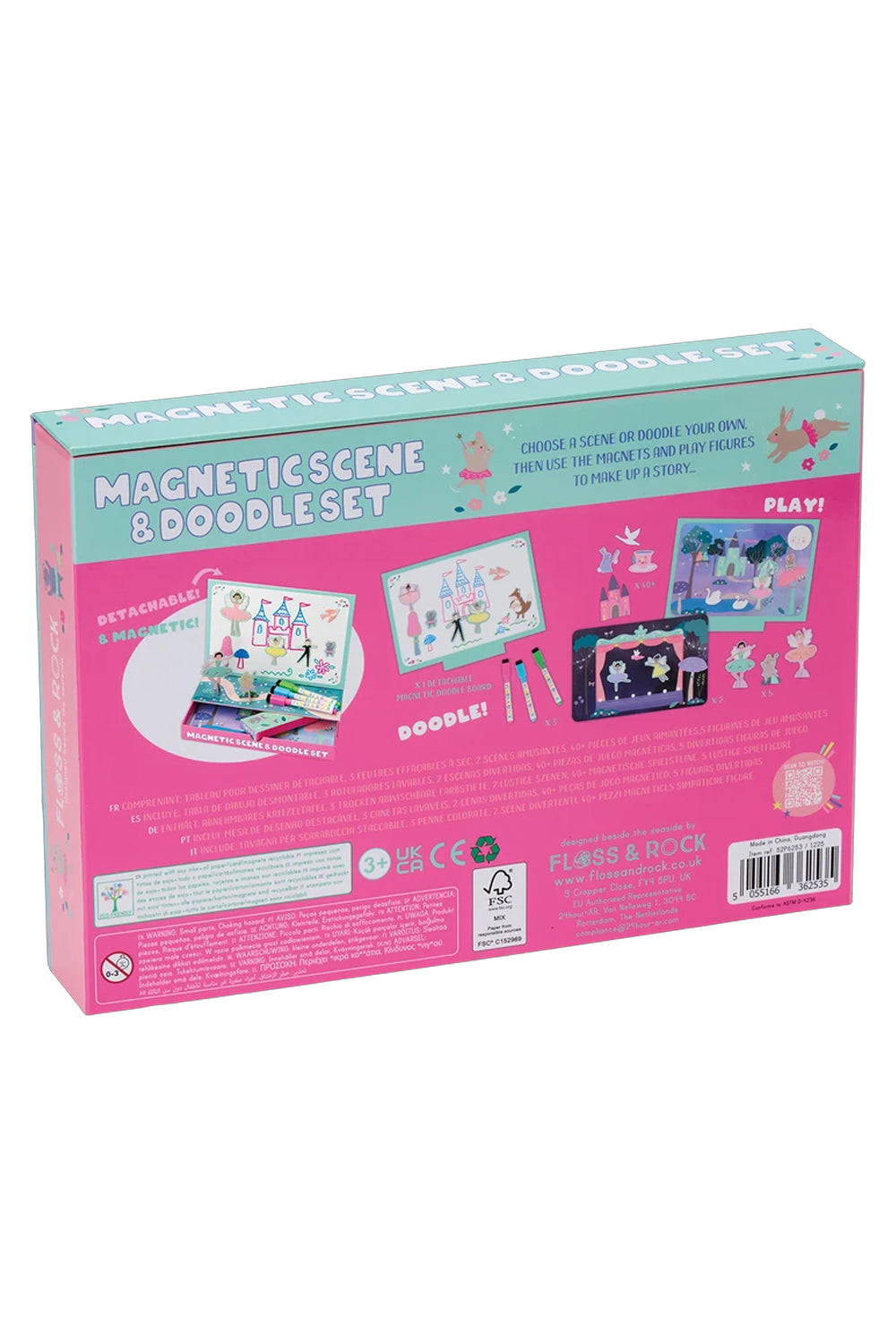 Floss & Rock Ballerina Magnetic Activity Set