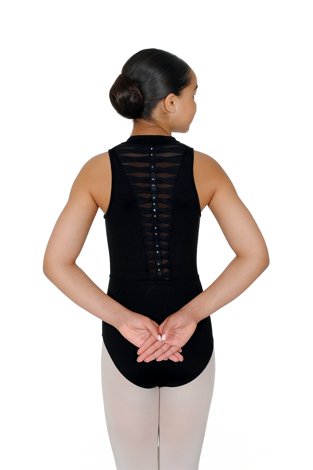 Bloch Rosey Zip Front/High Neck Leotard