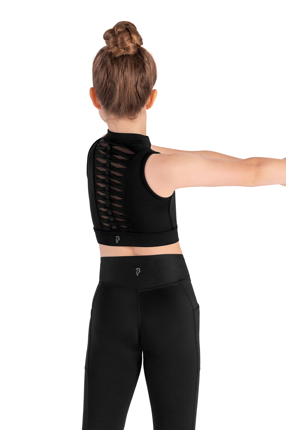 Bloch Jacky Zip Front Crop Top