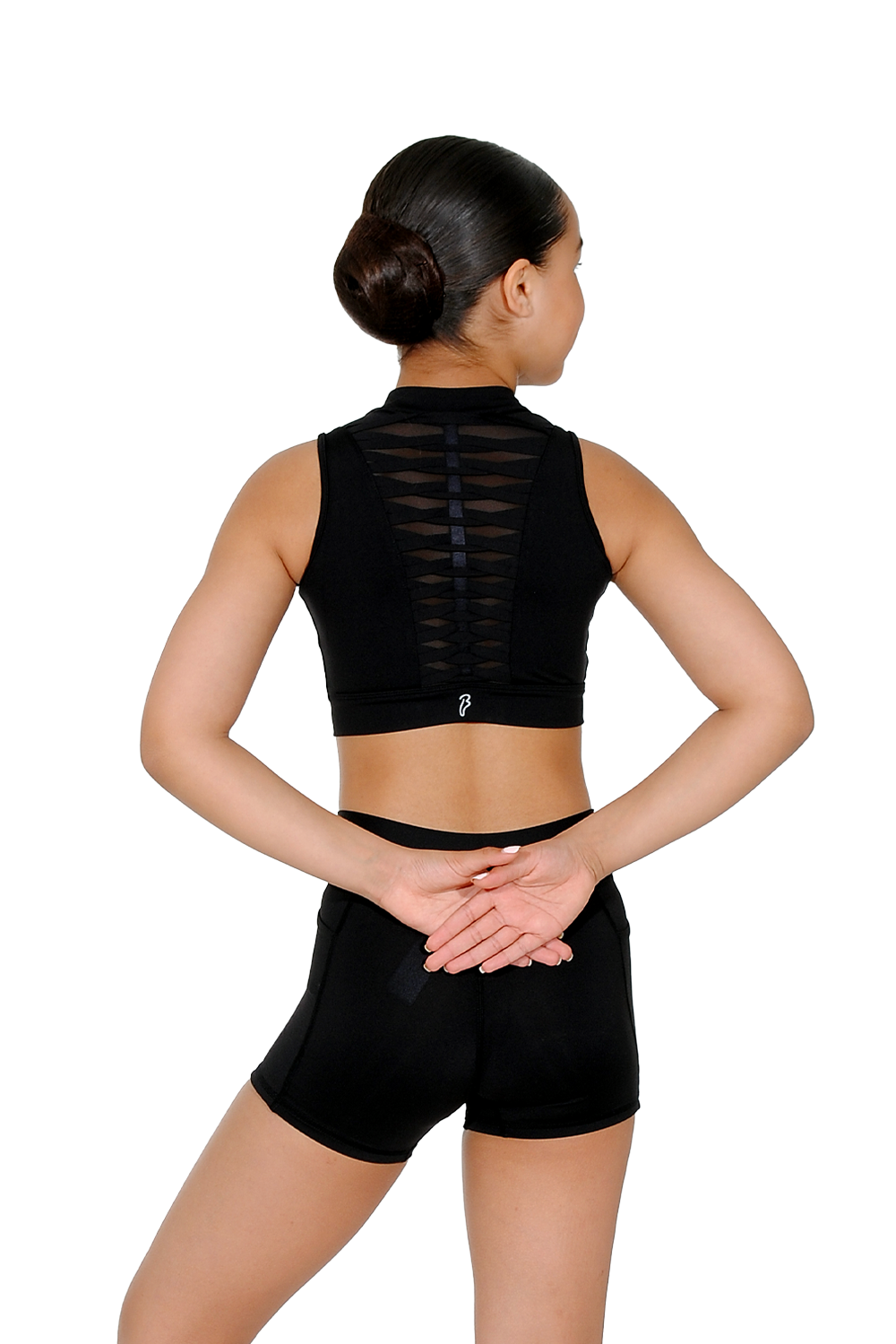 Bloch Jacky Zip Front Crop Top
