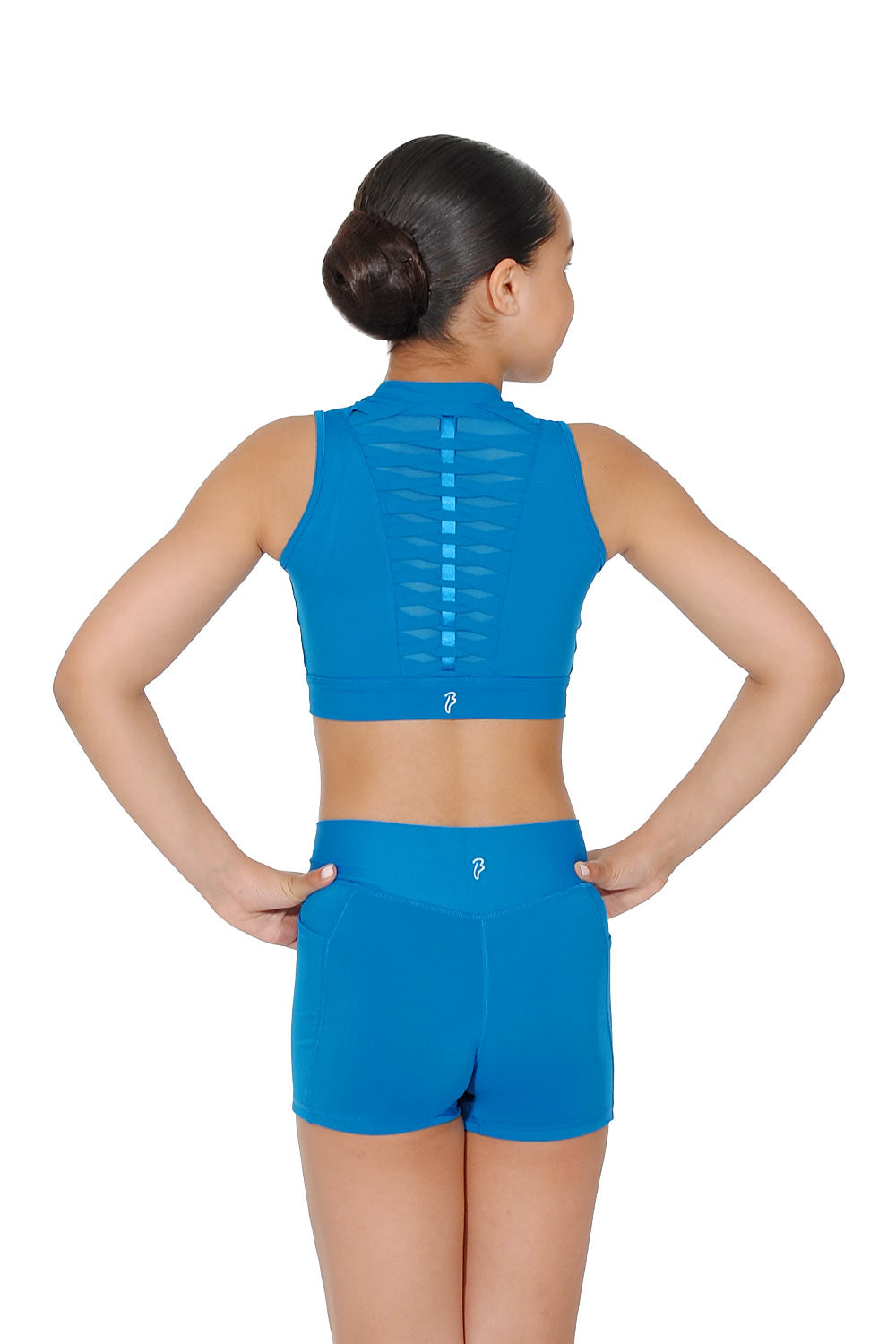 Bloch Jacky Zip Front Crop Top