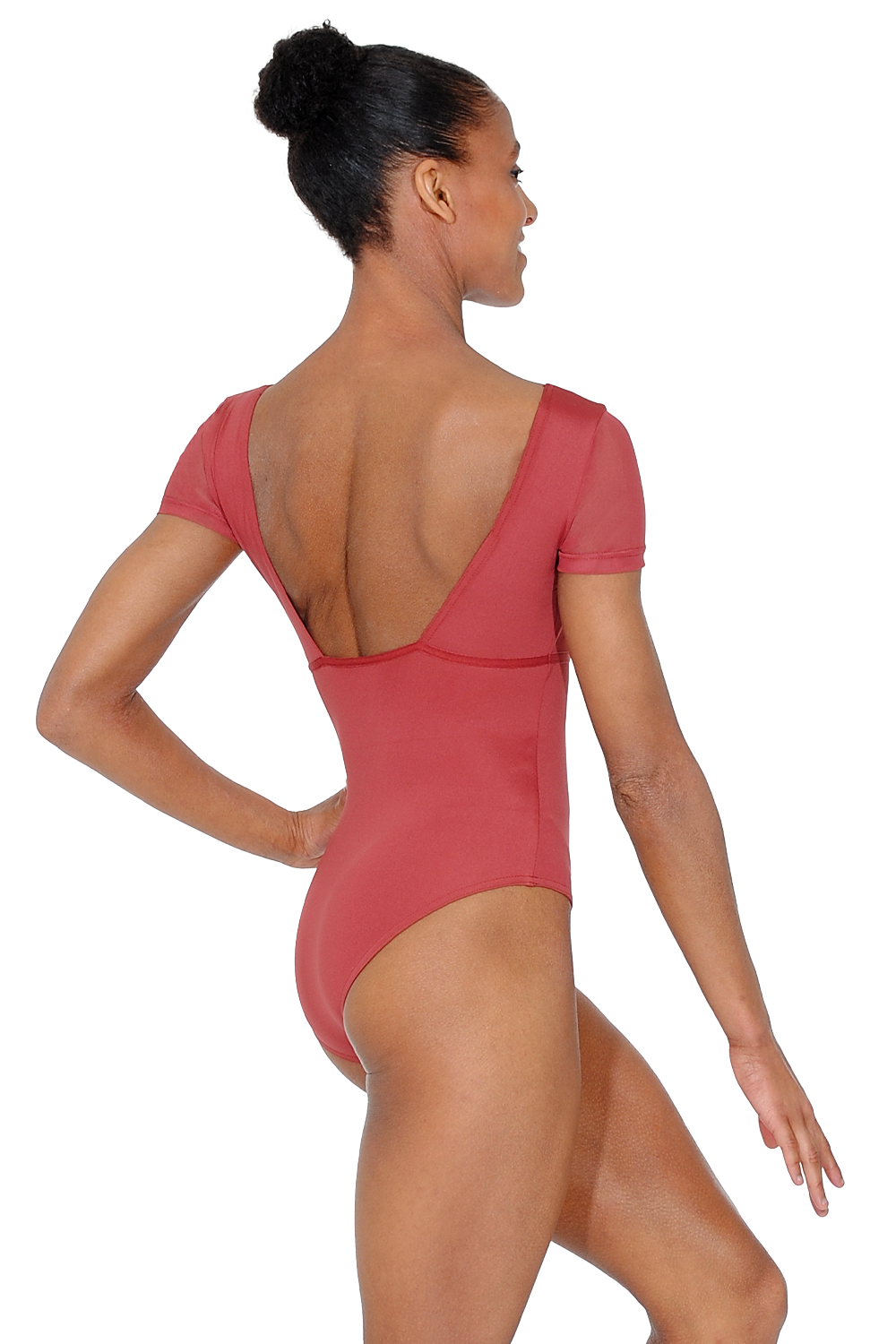 Dansez-vous Ophelia Mesh Cap Sleeve Leotard