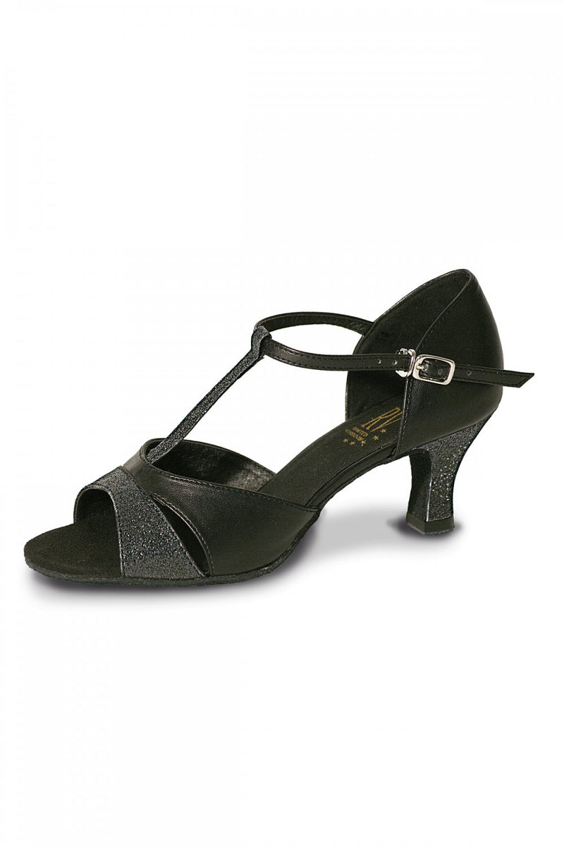 Roch Valley Thalia Ladies Dance Shoes - Tan/Gold main image 0