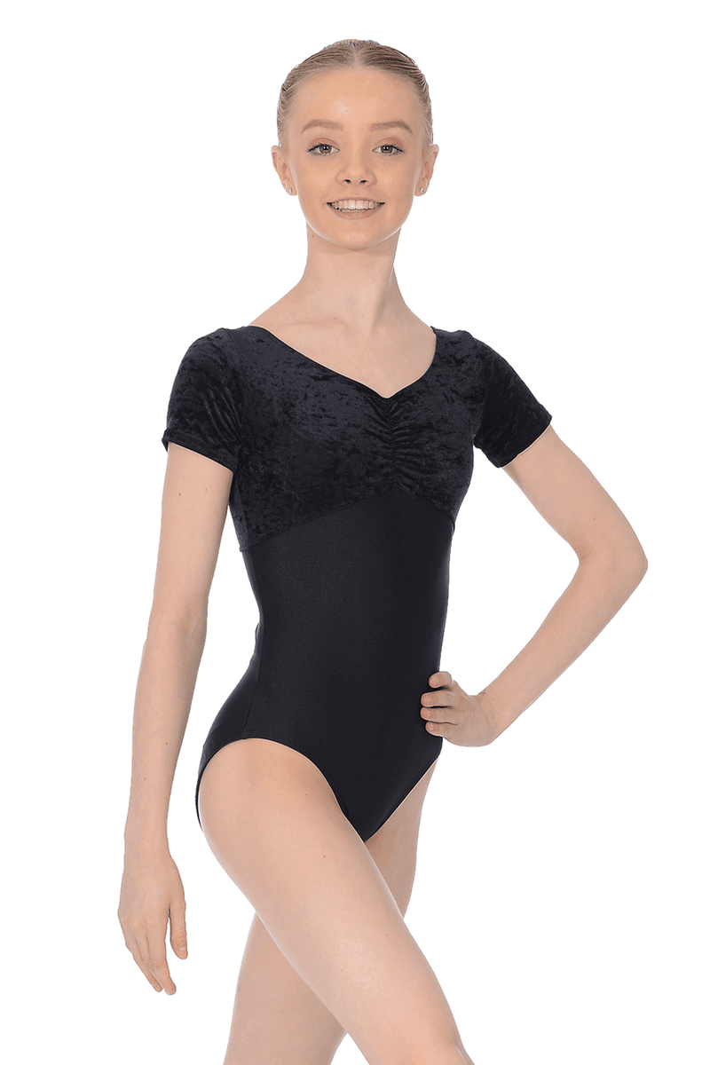 Roch Valley Lilac Short Sleeved Regulation Leotard main image 1