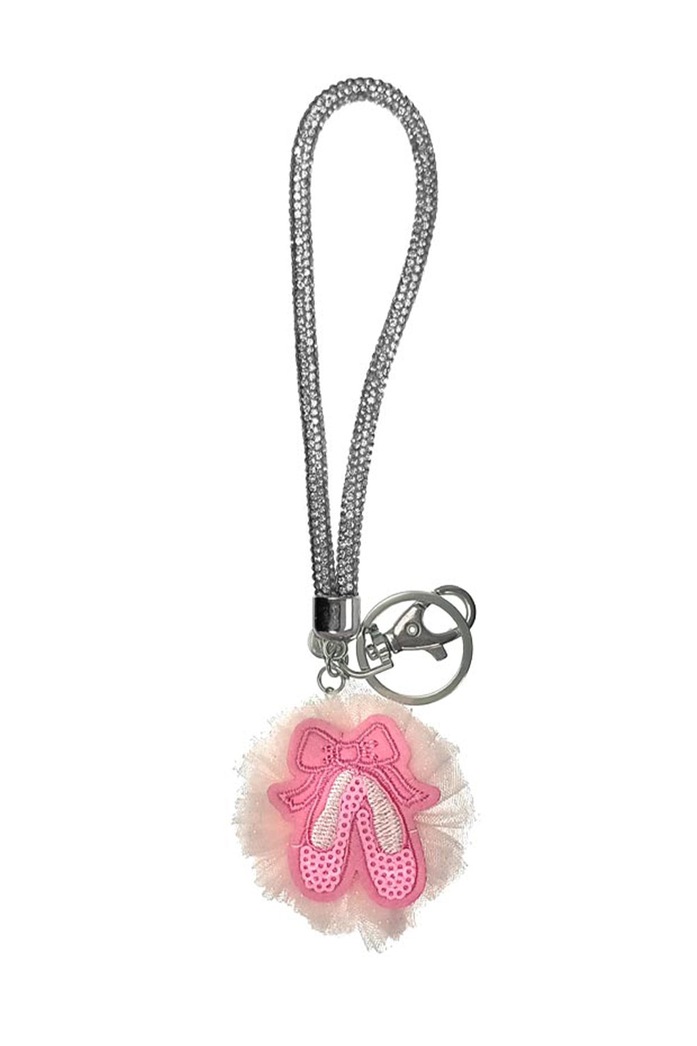 Girardi Tulle and pointe shoes lanyard keyring