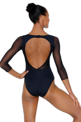 Intermezzo Fiona 3/4 Mesh Sleeve Leotard