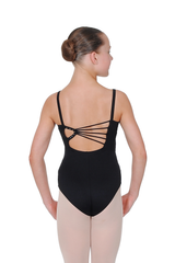 So Danca Camisole Leotard Diamante Back Detailing Girls