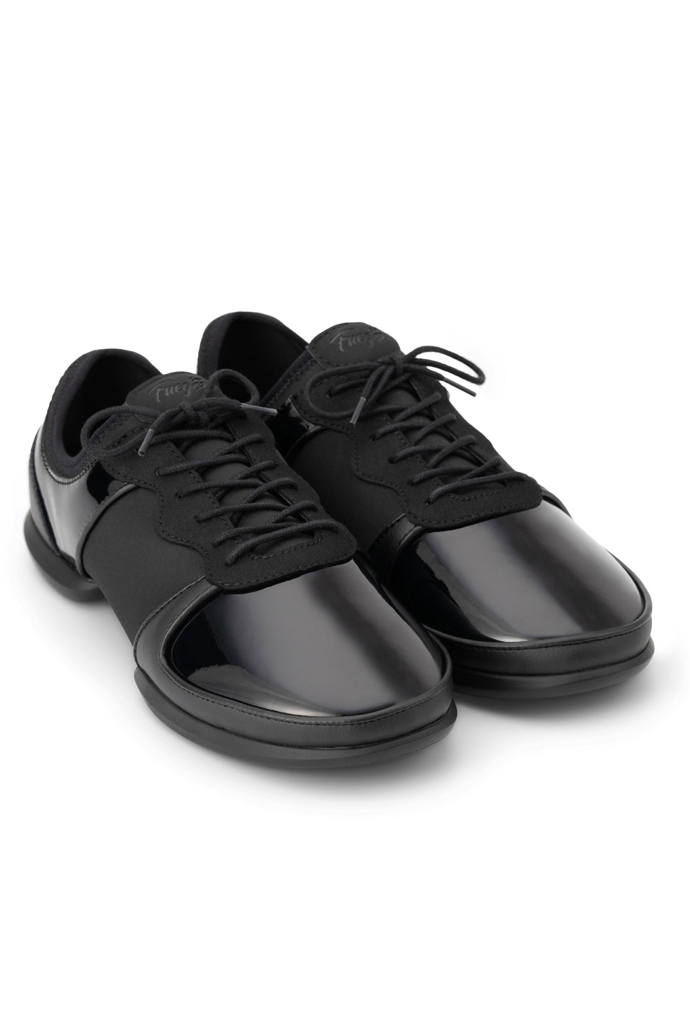 Fuego Derek Hough Black Patent Split Sole Dance Sneaker