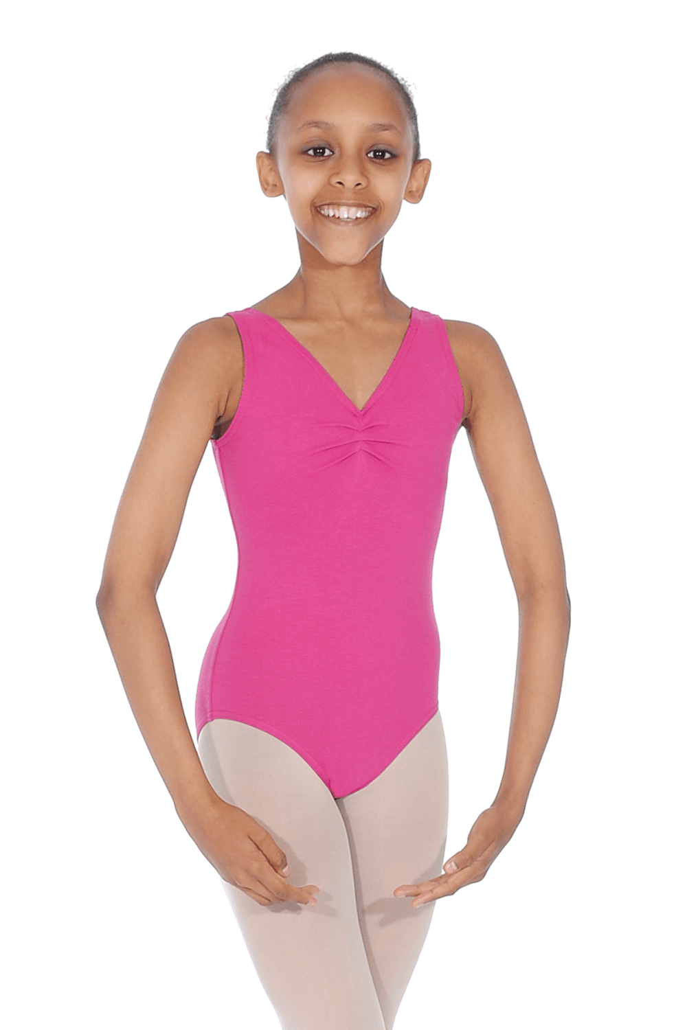 Capezio Children's Ruched Front Camisole Leotard Dancewear Central