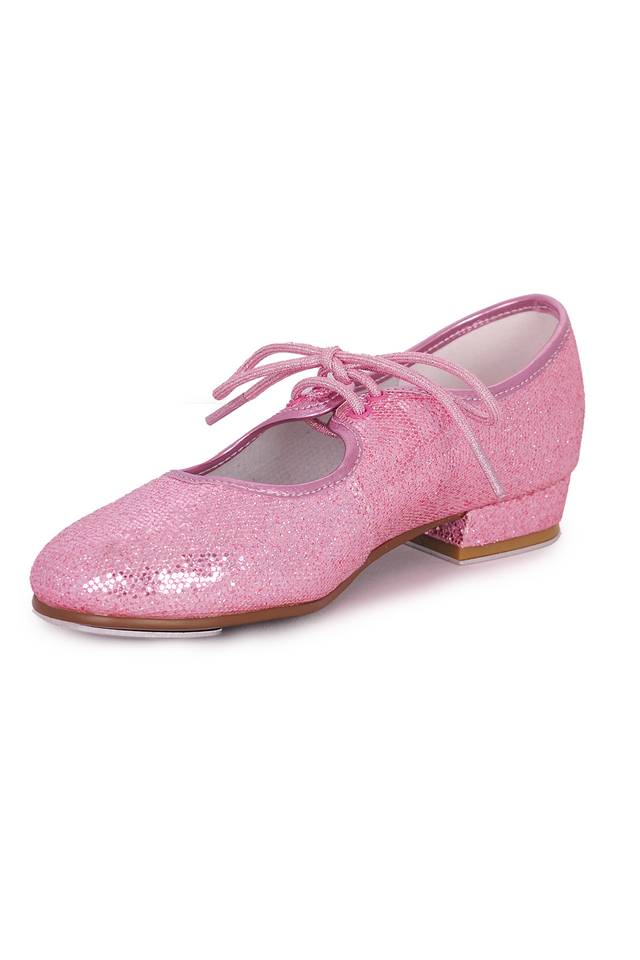 Red sparkly tap shoes deals
