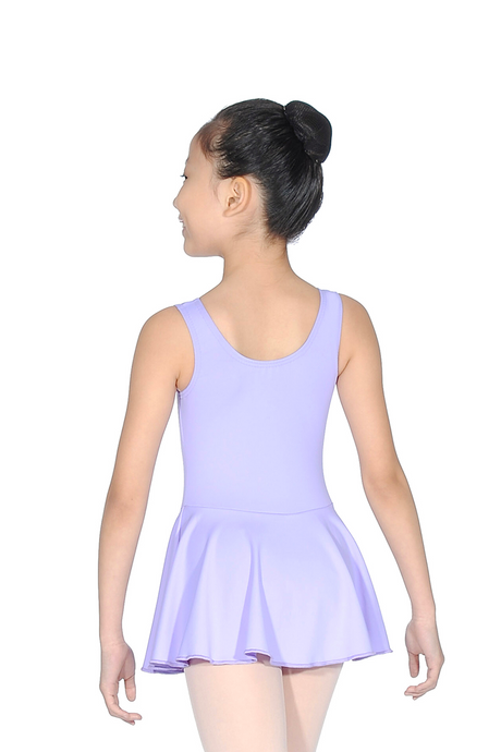 Roch Valley RVMedley Sleeveless leotard with attached skirt - Lilac